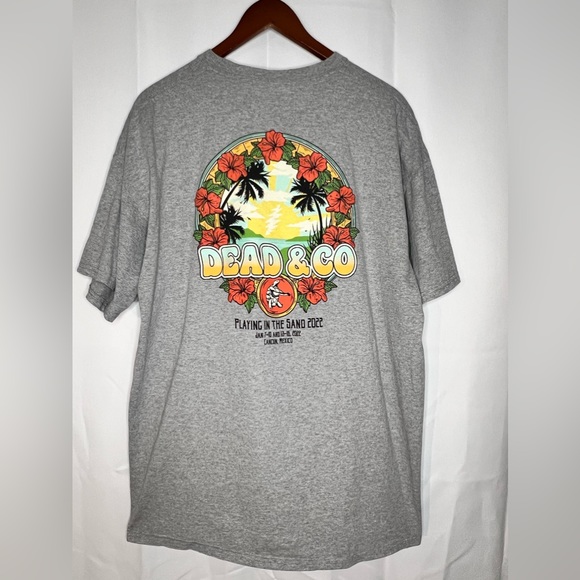 NWOT-Dead & Co. Playing In The Sand 2022 Size 2XL Short Sleeve Graphic Tee - Picture 3 of 4